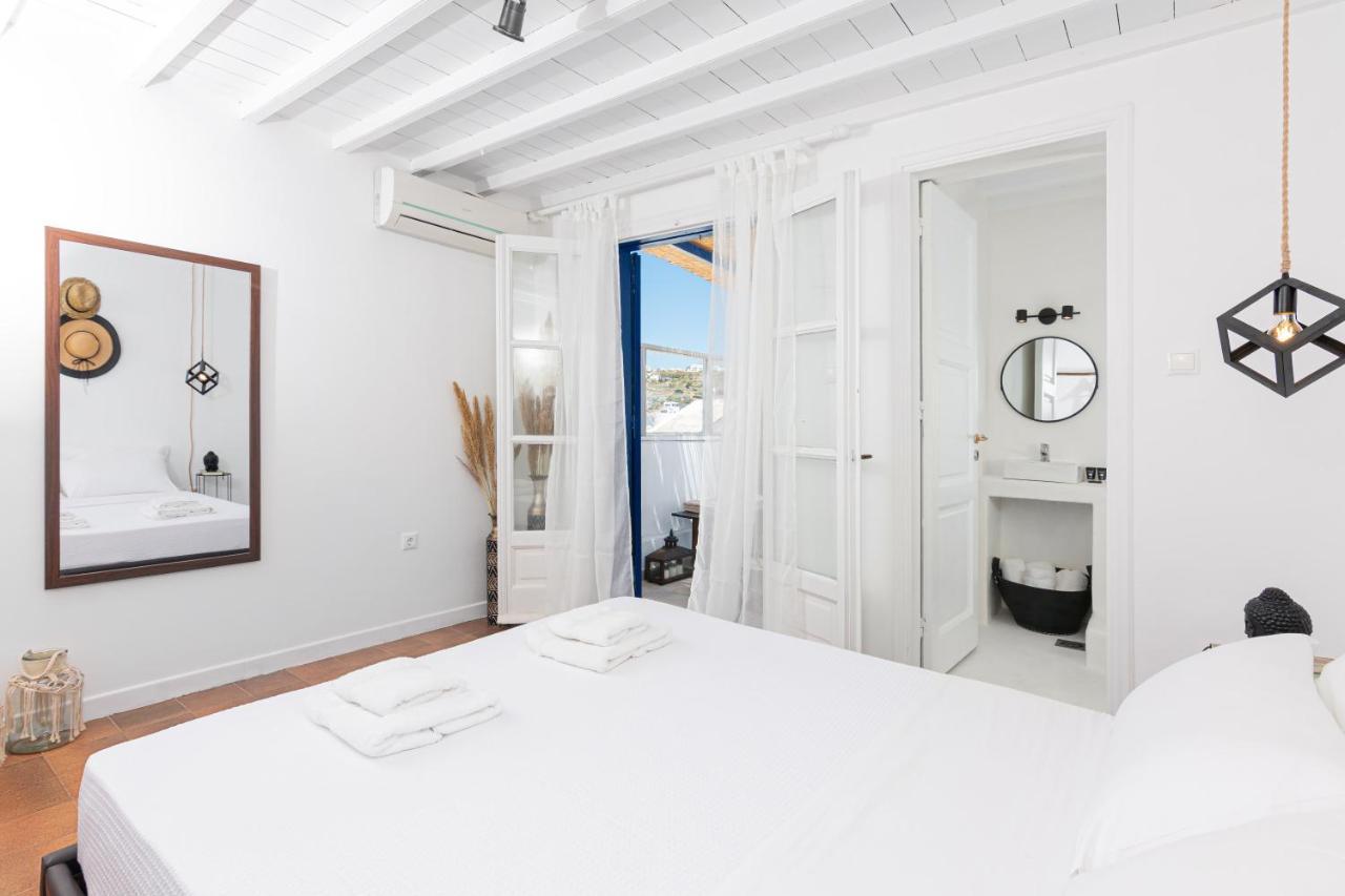 Апартаменты Whitelist Loft In Mykonos Town Megali Ammos  Экстерьер фото