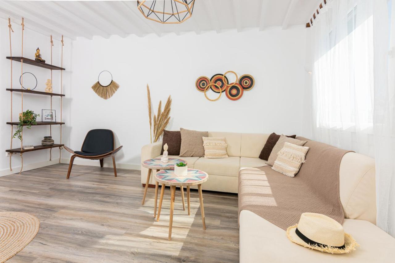 Апартаменты Whitelist Loft In Mykonos Town Megali Ammos  Экстерьер фото